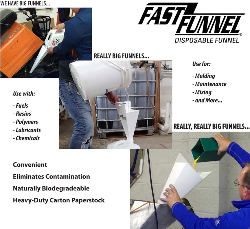 Fast Filter - The only disposible filter funnel you will need.